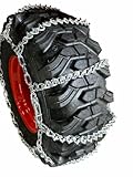 TireChain.com 10 16.5 10-16.5 V-BAR Ladder Tractor Tire Chains set of 2