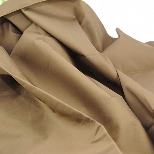Pre-Cut Quilting Cotton Fabric Light Brown Color Craft Cloth,DIY for Sewing Crafting 61