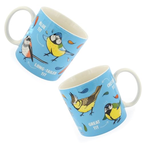 Ginger Fox Calm Your Birds Ceramic Mug
