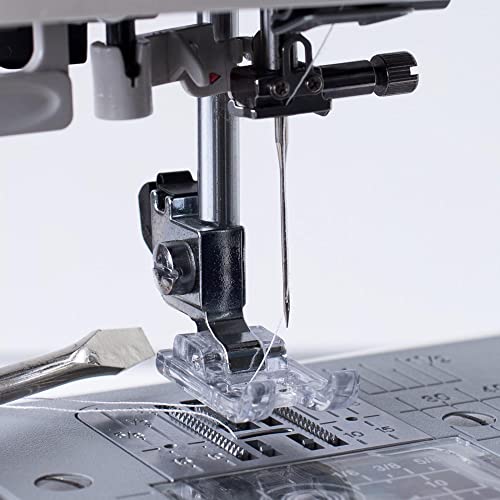Pie prensatelas abierto para máquina de coser uxcell miniatura 5