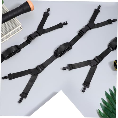 Correa de barbilla para casco negro de poliéster industrial pack de 6 6