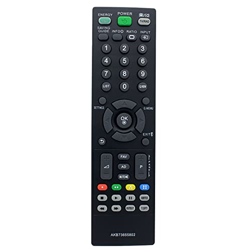 AKB73655802 Télécommande de rechange pour TV LG LCD LED 19LS3500 22LS3500 32LS5600 32CS460 32LS3500 37LS5600 42LS3450 42LS5600 42PA4500 42PA4500ZF 47LS5600