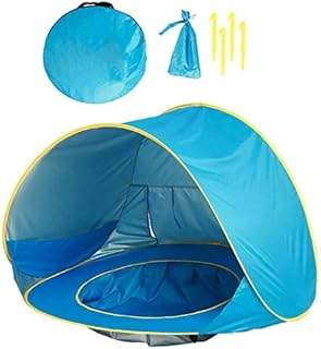MH Trading Pop Up Beach Tent with Pool UV Protection Sun Shelter for Babies & Infants Perfect for the Beach, Garden and Park