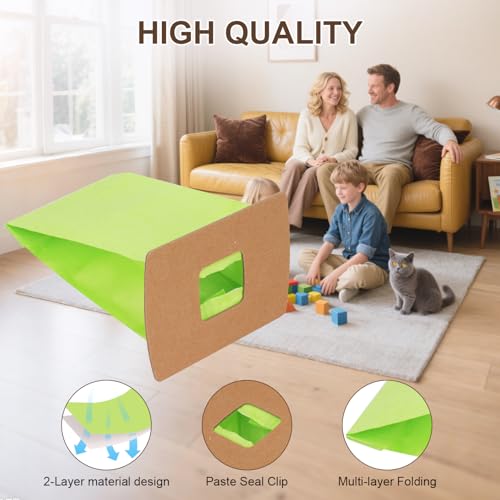 Image of Type BB Compact Canister Vacuum Bags Replacement for Oreck XL Buster B Canister Handheld Vacuum Cleaner PKBB12DW BB180 BB280 BB850 BB870 BB900 BB1000 MV160 CC1600, 8 Pack