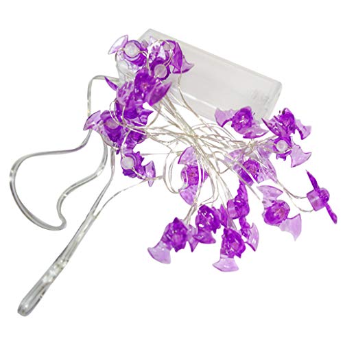Preisvergleich Produktbild SoundJA-Beleuchtung Halloween Dekoration Lichterkette Fledermaus Kürbis Shantou LED Laterne Dekorative Lichterkette Stimmungslichter 2 Meter 20 Lichter für Party Innen und Außen