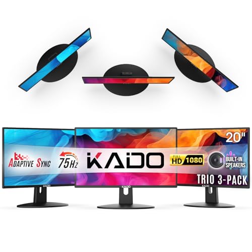 Kado Triple Monitor Setup - 3-Pack 20