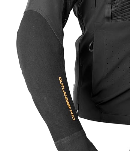 Image of Rynox Outlander Pro Jacket CE Certified Class AA - Motorcycle Riding Jacket | Impact Protection | Abrasion Resistance | Water Resistant | Shoulder, Elbow, Back, Chest Protectors