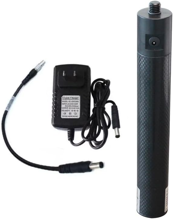 New BL-10000 10000mAh Extensional Li-ion Pole Battery w Charger for Topcon RTK & G.P.S (5 Pin)