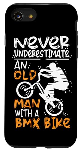 BMX�o�C�N�ŘV�l���ߏ��]�����Ȃ��ł������� �X�}�z�P�[�X iPhone SE (2020) / 7 / 8 �p