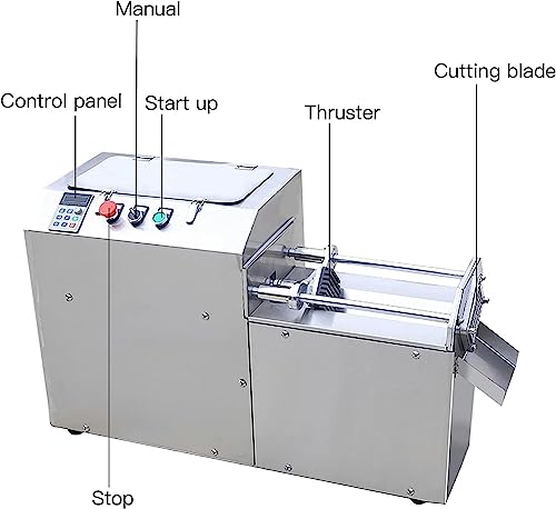Cortadora eléctrica comercial 400W para papas y verduras miniatura 4
