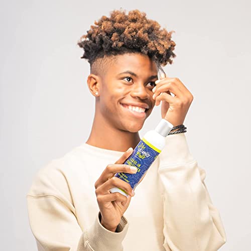 Young King Hair Care Kids Leave-In Conditioner For Boys | Detangle, Hydrate And Soften Natural Curls | Plant-Based And Harm-Free | 8 Oz (Pack Of 2) #TOP5