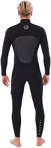 Miniatura 2 de Rip Curl Flashbomb - Traje de neopreno con cremallera en el pecho (30.079in), color negro