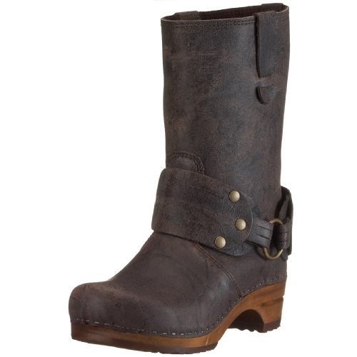 Sanita 'Mohawk' Danish Clog Boots in Antique Brown (Art:452203) - 38