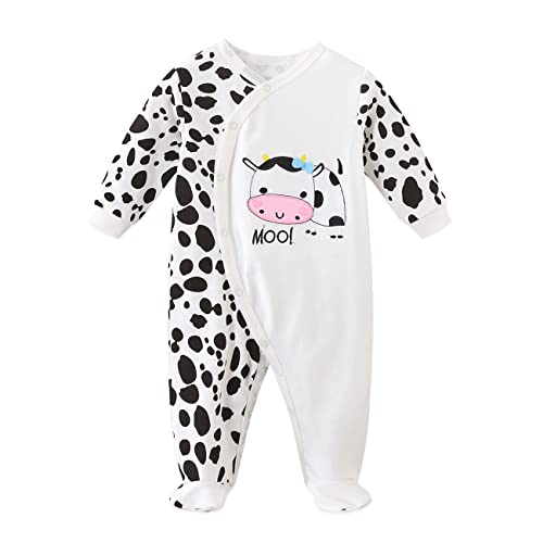 Image of Infant Baby Girl Boy Onesie Cotton Newborn Outfit Bodysuit Jumpsuit Long Sleeve Romper