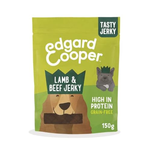Edgard & Cooper Chuches para Perros y Cachorros Premios Golosinas Natural Sin Cereales 150g Cordero y Ternera Fresco Sabrosas con proteínas de Calidad para decirle Que le Quieres