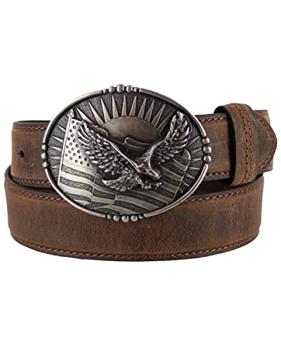 Cody James Men's Patriotic Eagle Leather Belt - Blt217-26