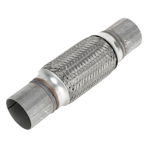 Tubo flexible de escape universal para coche con diámetro de 2.16 pulgadas OD y malla trenzada