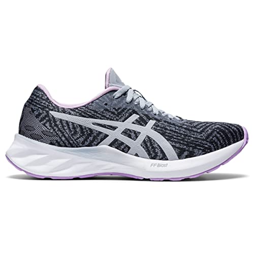 ASICS Women's Roadblast Running Shoes, 7, Sheet Rock/Piedmont Grey
