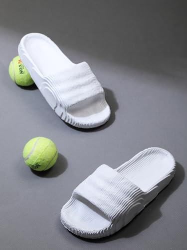 Image of Greentech Men Casual Flip Flop Sliders | Stylish Trendy Lightweight Slides | Casual & Comfortable Waterproof Slides | For Everyday Use