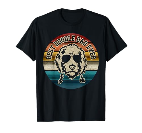 Goldendoodle - Regalo divertido para perro vintage Camiseta