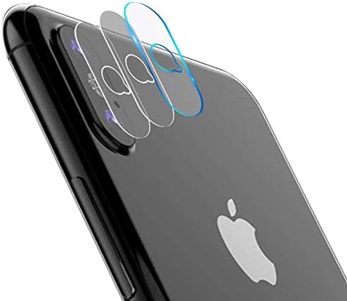 Casetego Compatible with iPhone XS Max Camera Lens Protector, [3 Pack]Thin Transparent Clear Camera Tempered Glass Protector, High Definition Protector for Apple iPhone XS Max 6.5",Clear