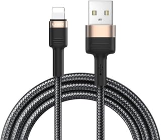 كيبل شحن ونقل بيانات سريع من نيكست ستور بطول 1.5 متر من نيكست ستور مصنوع من مواد عالية الجودة متوافق مع اجهزة متعددة