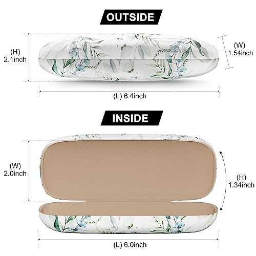 Image of Eyeglasses Case, Hard Shell Protective Case for Glasses, Unisex for Women Men