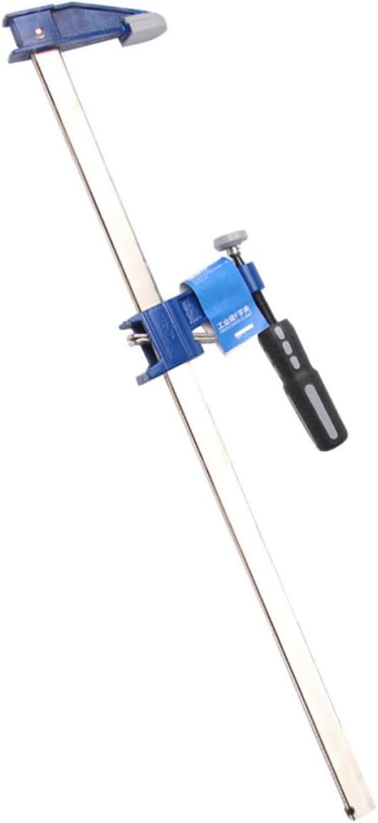 SAFIGLE 18-inch Heavy-duty F Clamp Woodworking Bar Clamp Fast Clip Carpenter Tool Blue for Woodworking and Carpentry Applications