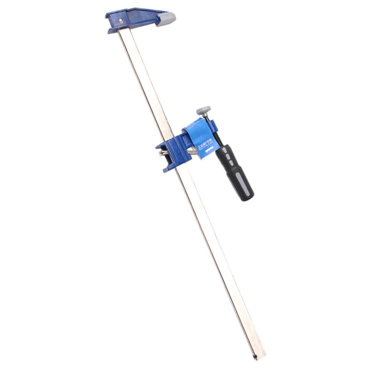 Morsetto da Falegnameria a F Blu in Plastica e Acciaio per Carpentieri | Morsetto da Falegname a F, Design Ergonomico e Stabile, Serraggio Rapido per Lavoro Preciso di Fissaggio