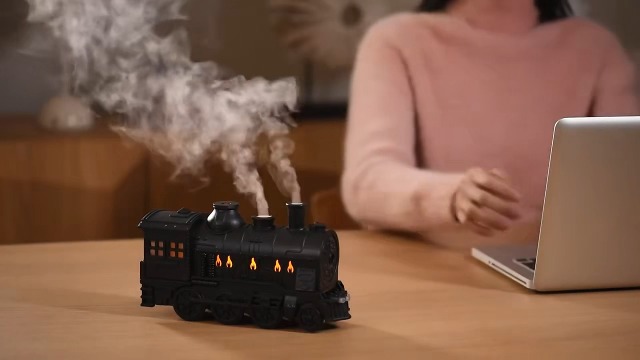 Humidificador Difusor Aromático Eléctrico 300ml Retro miniatura 7