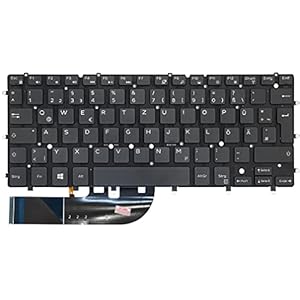 HT-ImEx – Zwart toetsenbord met verlichting, zonder frame compatibel met Dell XPS 13 (9343-0507), 13 (9343-3894), 13…