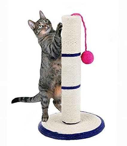 Jumbo Size Pet Friendly Scratching Pole / Scratch Post for Cat / Kitten / Puppy for Pets Happiness (39cm x 24cm)