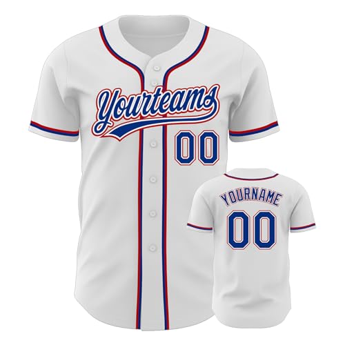 Camisetas personalizadas de béisbol para hombres, mujeres y jóvenes, con botones, uniformes de equipo deportivo