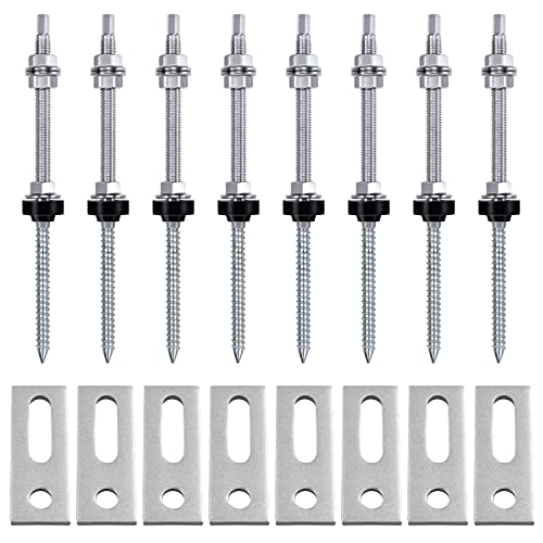 Jeejinyan Vis Double Filetage Abstandsschrauben 8 Stück