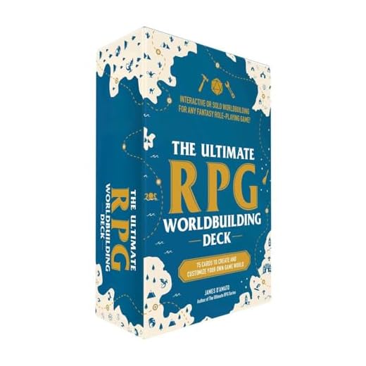 The Ultimate RPG Worldbuilding Deck: 75 Cards to Create and Customize Your Own Game World (Ultimate Role Playing Game Series)