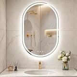 BesMirror LED Mirror for Bathroom 24 x 36 Inch...