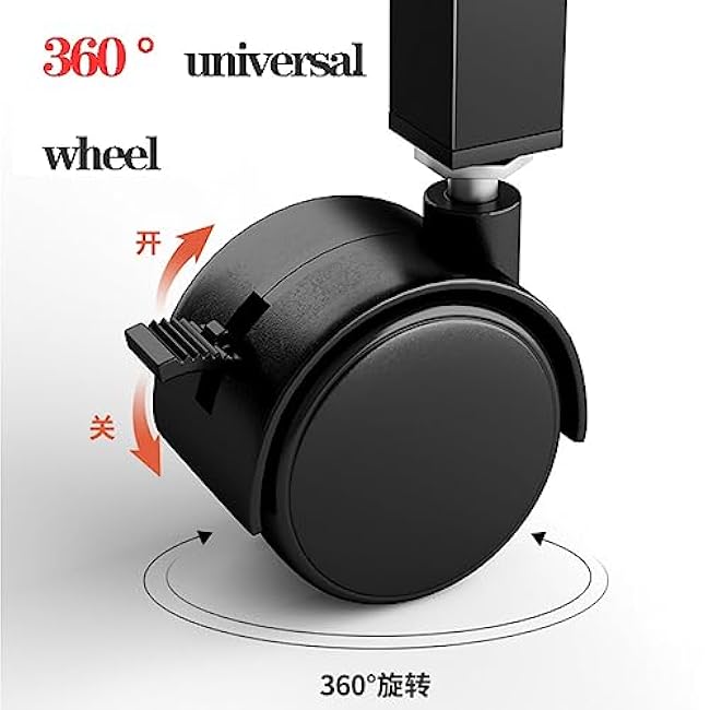 Kitchen Storage Trolley on Wheels Vegetable Rack,Kitchen Island Cart OVegetable Fruit Basket Utility with Handle for Living Room Pantry (Color : Nero, Size 4 Ti (Nero 4 Tier)-mk4J4coZ