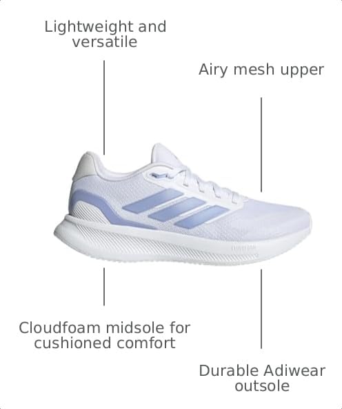 Image of adidas Women's Run Falcon 5 Running Shoes