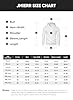 JMIERR Sweatshirts for Men UK Casual Cotton Pullover Oversized Hoodies Casual Long Sleeve Sweater Top,White,Large #5