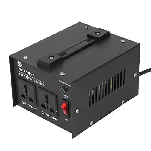 Transformateur De Tension 750VA 750W - Convertisseur 110V/220V Et 220V/110V Avec Prise UE, Protection Multiple