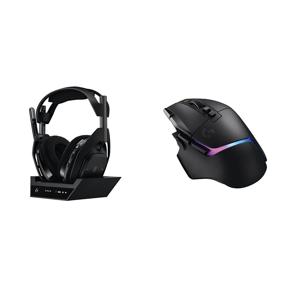 Logitech G Astro A50 X Lightspeed, Auriculares inalámbricos para