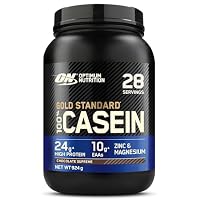 Optimum Nutrition Gold Standard 100% Casein Proteinpulver, Geschmack Chocolate Supreme, 924g, 24 Portionen