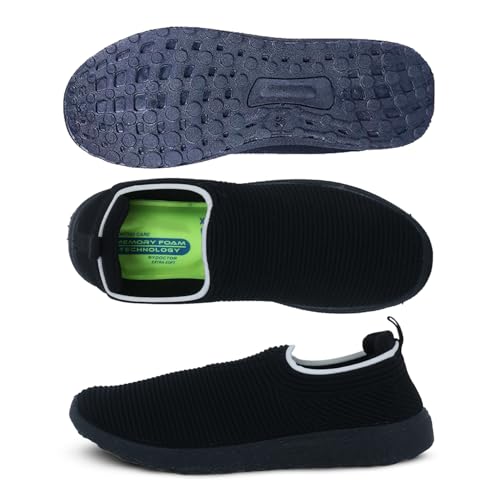 Image of DOCTOR EXTRA SOFT Lightweight Memory Foam Women's Shoes | Walking,Gym,Training,Running,Casual,Sports,Athletics| Stylish,Flexible,Comfortable| Slip-On,Loafers,Lace-Up,Sneaker for Ladies & Girls D-1004
