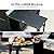 Brand-Man 4-Burner Gas Outdoor Kitchen Grill Island with Side Burner - 44,000 BTU Stainless Steel BBQ Grill Station with Storage Cabinets, Fold-out Prep Table, LPG/NG Convertible, Black