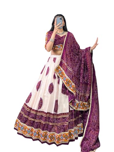Navratri Lehenga Choli for Women, Indian Women Garba/Navratri Special Lengha Chaniya Choli-LC