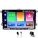 Produktbild SWTNVIN Android 10.0 Autoradio Stereo-Headunit passend für Volkswagen Skoda Radio 9 Zoll HD Touchscreen GPS Navigation mit Bluetooth WiFi Lenkradsteuerung 2 GB + 32 GB (Dünn)