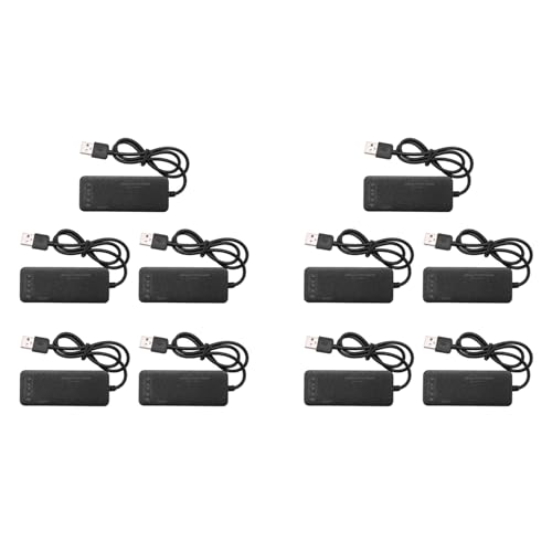 Carte son externe 7.1 et hub USB 2.0 à 3 ports adaptateur noir pour PC