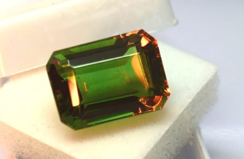 Alexandrite naturelle facettée 16mm, gemme de prestige pour collier - 2