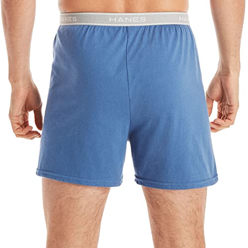 Hanes Mens Exposed Waistband Knit Multiple Packs