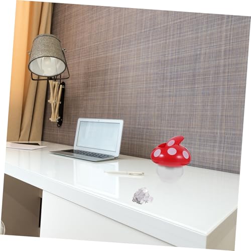 Holibanna Kreativer Tischabfalleimer mit Deckel Lustiger Mülleimer für Büro Zuhause Mini Abfalleimer im Mushroom Design für Schreibtisch und Wohnaccessoire – Bild 3